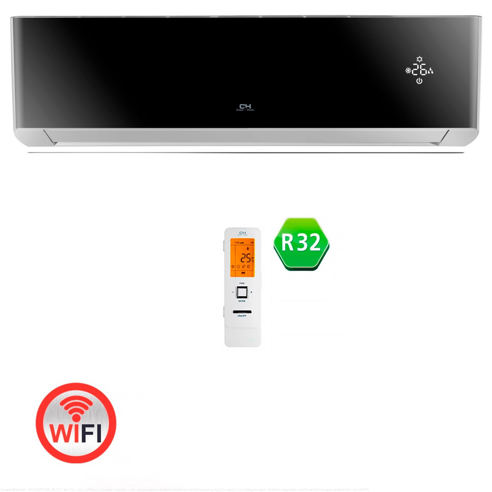 Внутрішній настінний блок Cooper&Hunter CH-S09FTXAL-BL(I) Wi-Fi