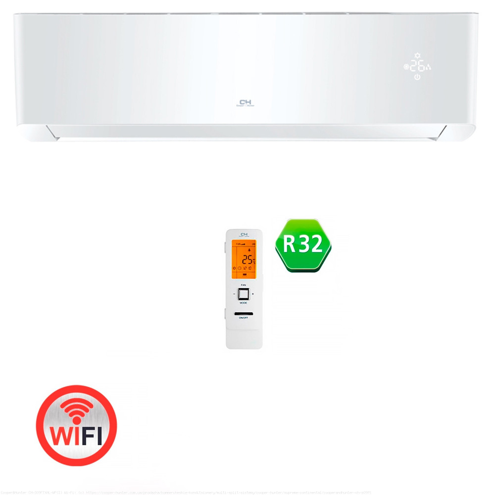 Внутрішній настінний блок Cooper&Hunter CH-S09FTXAL-WP(I) Wi-Fi