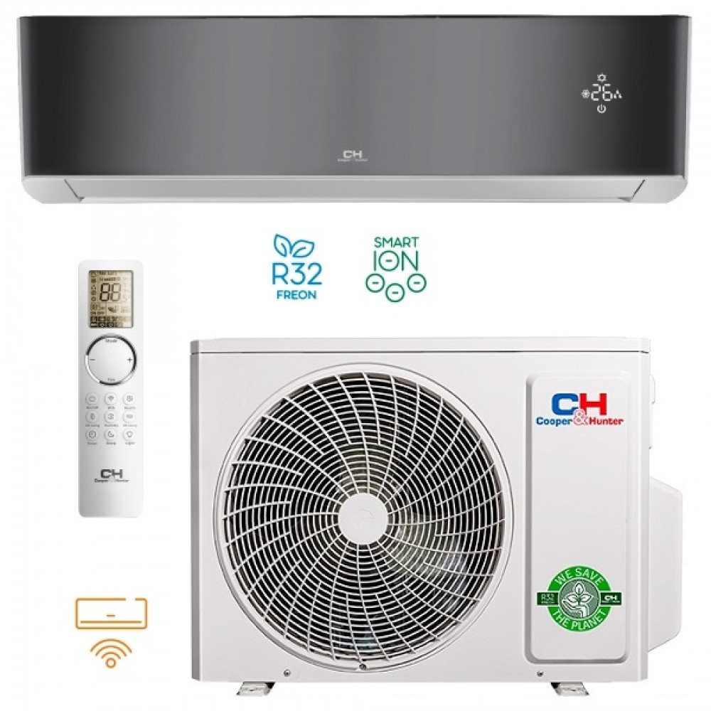 Кондиціонер Cooper&Hunter CH-S09FTXAM2S-BL Wi-Fi