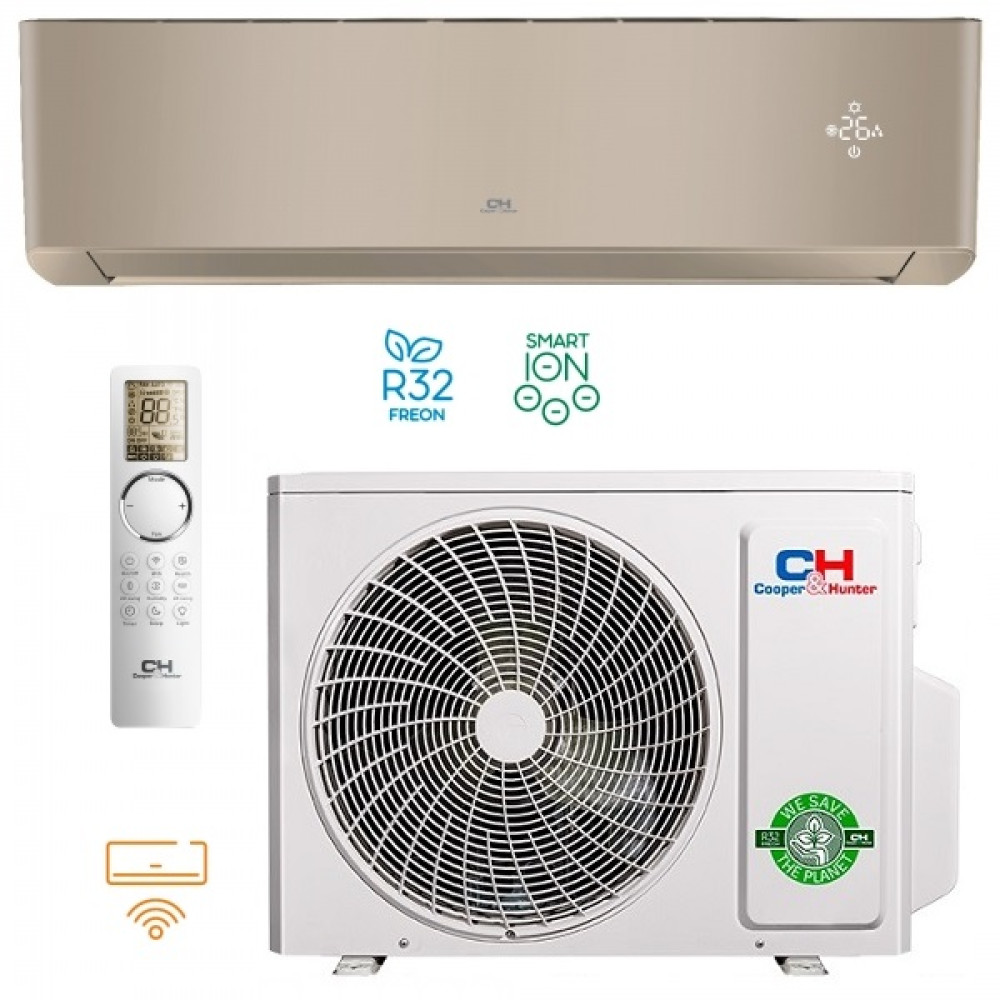 Кондиціонер Cooper&Hunter CH-S09FTXAM2S-GD Wi-Fi